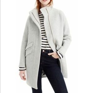 Beautiful NWOT J. Crew Cocoon Stadium Cloth Coat.
